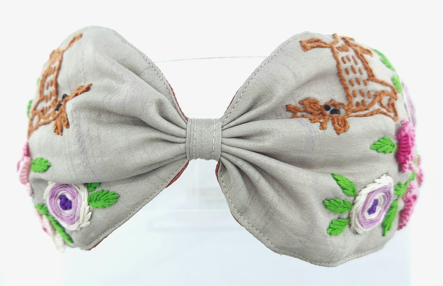 Deer and Flower Knotted Headband