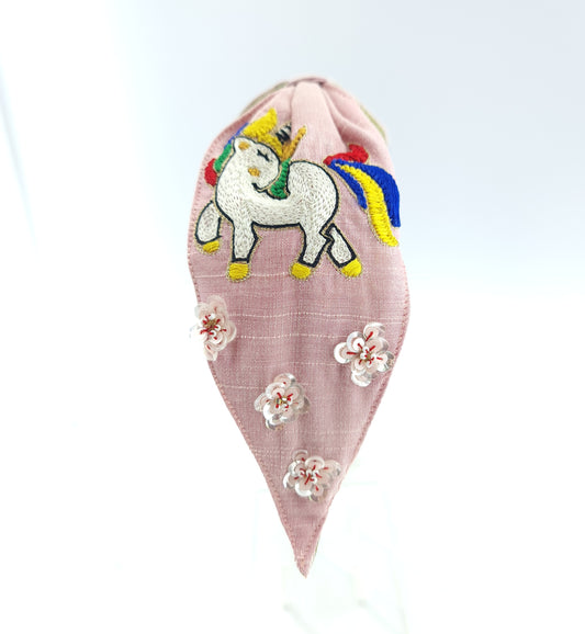 Unicorn Knotted Headband