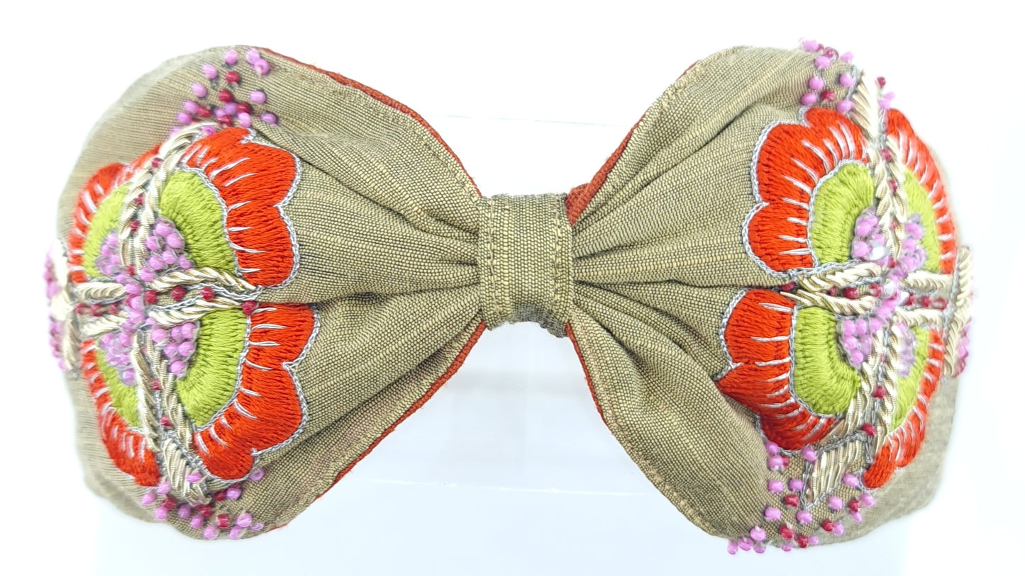 Bud Flower Knotted Headband