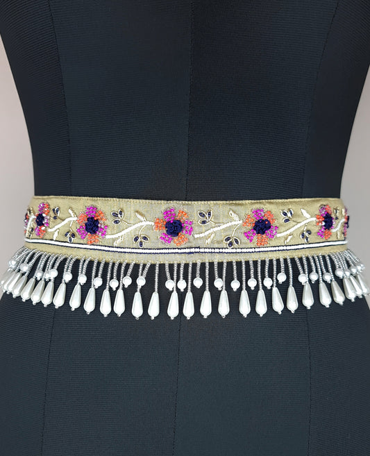 Embroidery Waist Belt