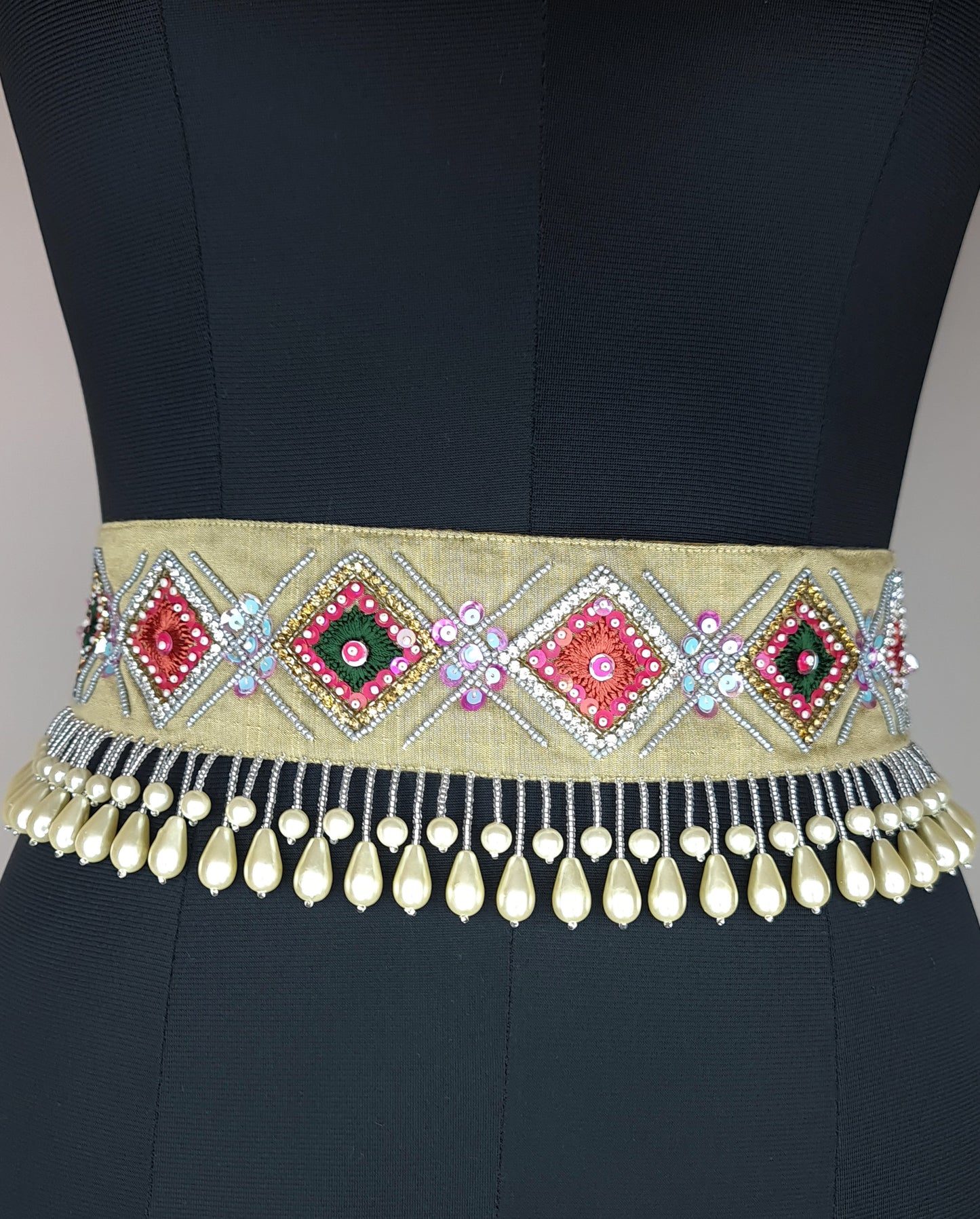 Embroidery Waist Belt